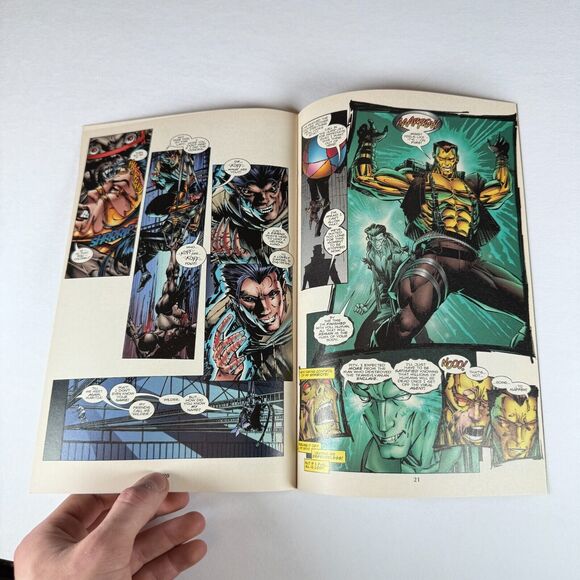 Wetworks #3 (Image Comics Malibu Comics September 1994) signed by WHILCE PORTAC - Picture 9 of 12